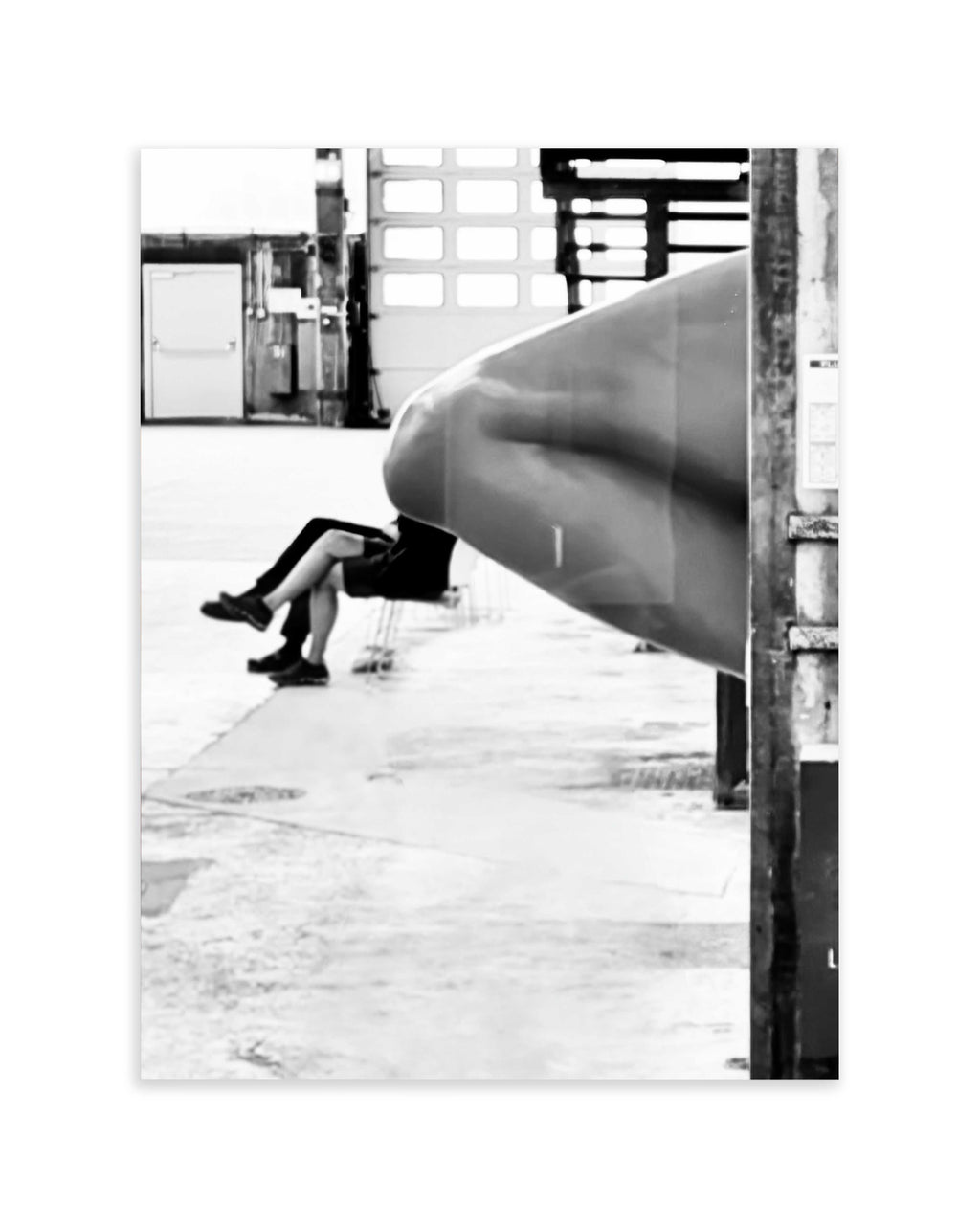 Hinter dem Vordergrund