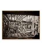 Workers on Girders of Auditorium, Paris Opera (1867)