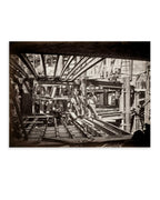 Workers on Girders of Auditorium, Paris Opera (1867)