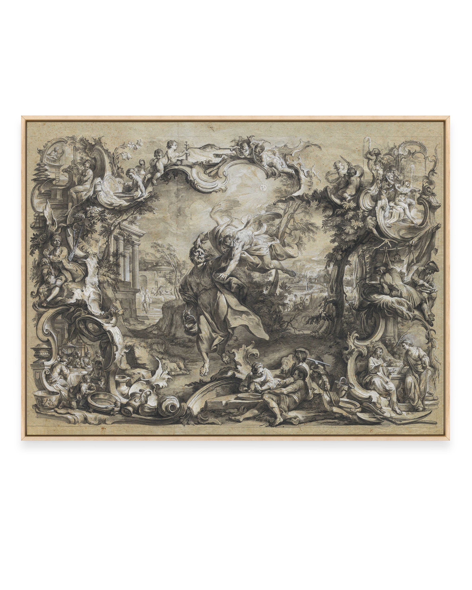 The Angel Carrying Off Habakkuk (1750)