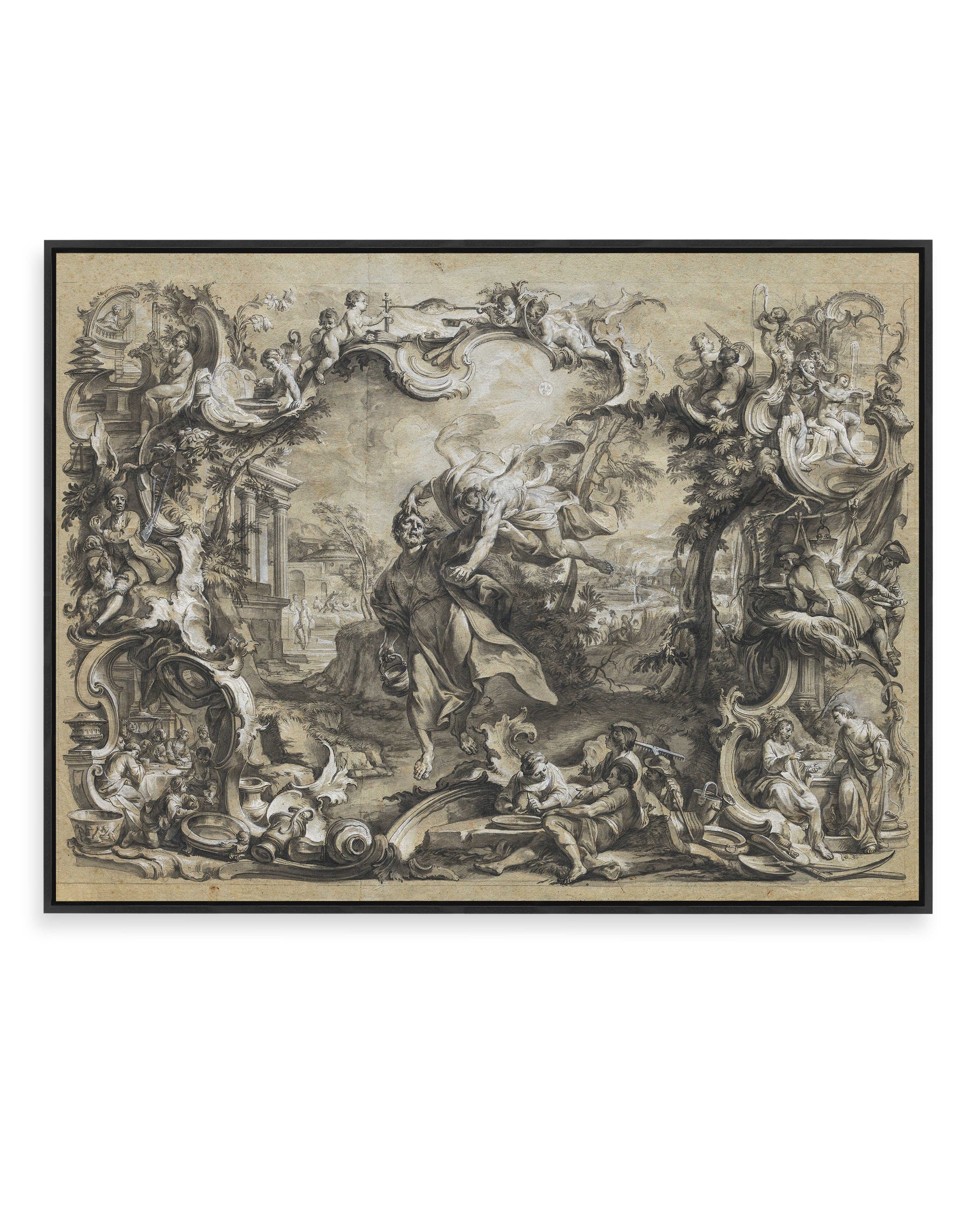 The Angel Carrying Off Habakkuk (1750)