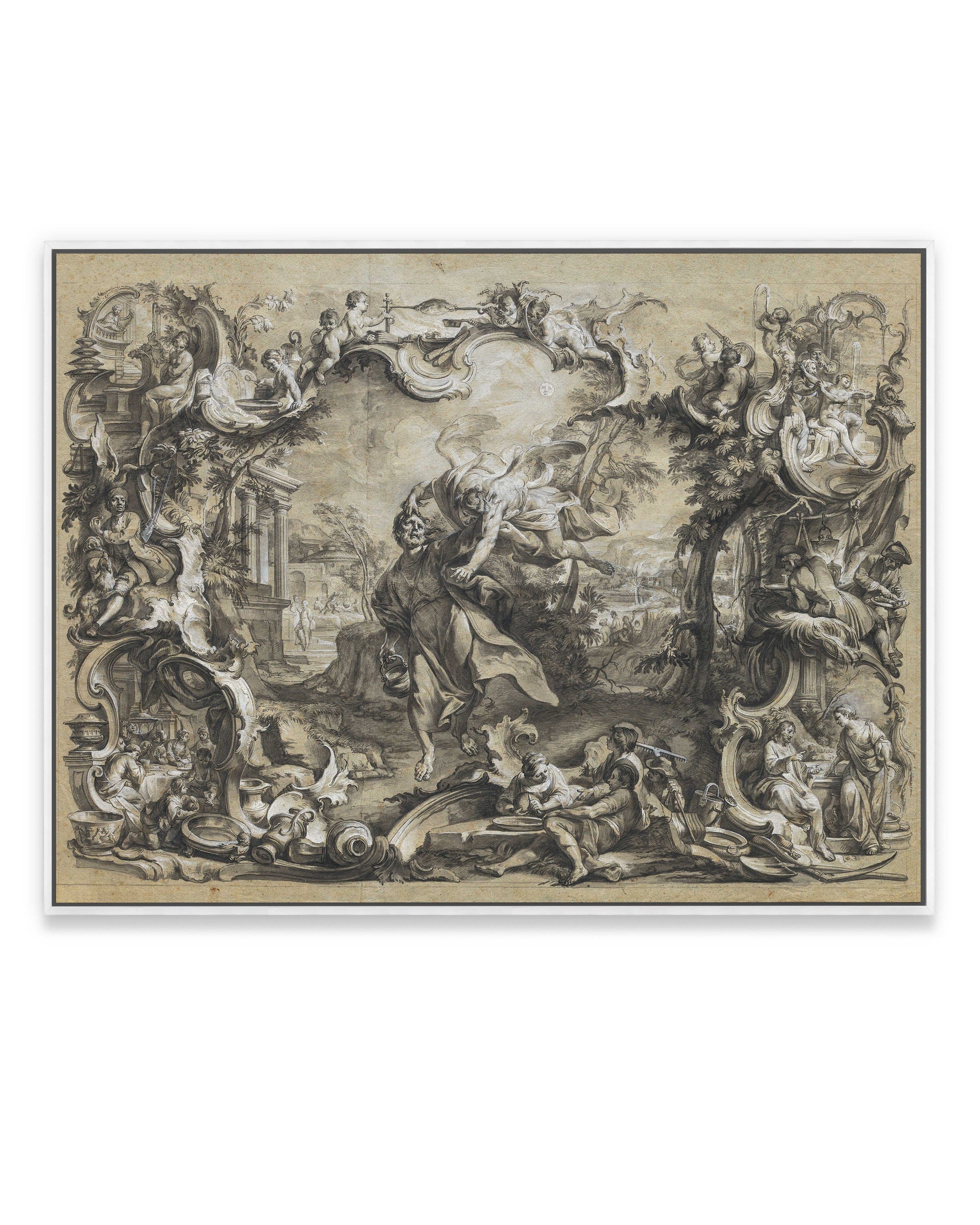 The Angel Carrying Off Habakkuk (1750)